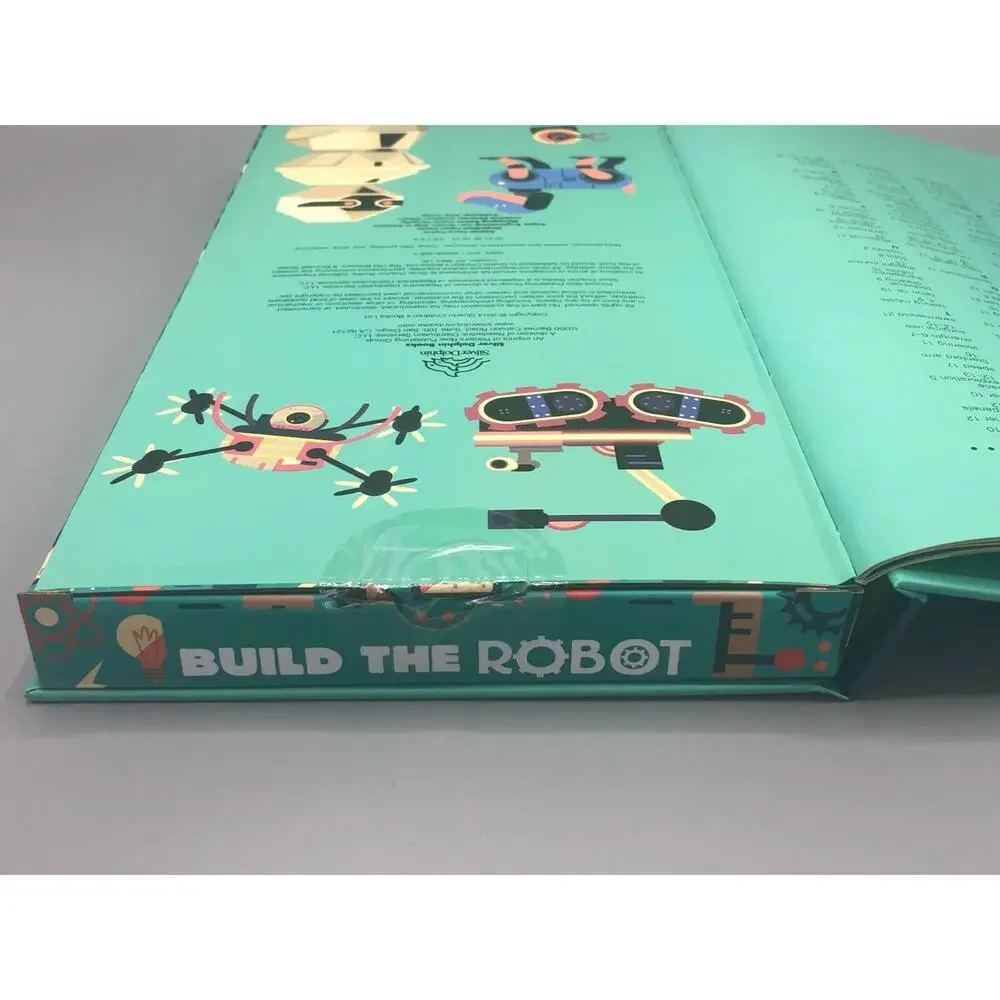 Build the Robot Silver Dolphin Books Activity Kit 3 Wind Up Model Kit STEM New